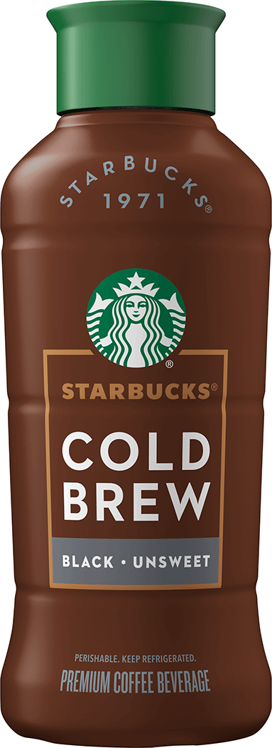 Starbucks Cold Brew Black Unsweet Bottle